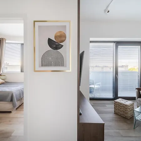 Ans Hanza Tower No 428 - Swimming Pool, Sauna, Jacuzzi, Viewing Terrace Apartment Szczecin