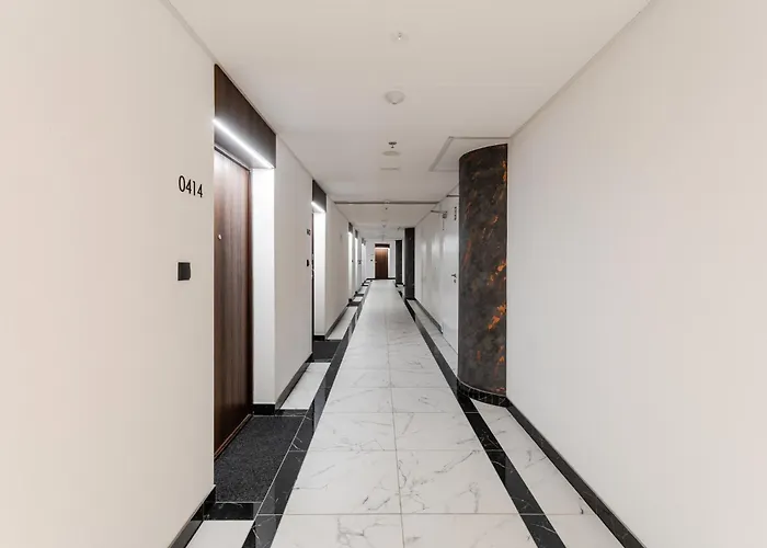 Apartment Ans Hanza Tower No 428 - Swimming Pool, Sauna, Jacuzzi, Viewing Terrace *