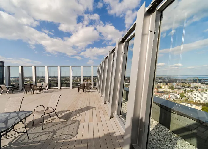 Apartment Ans Hanza Tower No 428 - Swimming Pool, Sauna, Jacuzzi, Viewing Terrace Szczecin